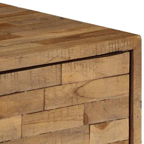 Rustika Rowe -  Sideboard Set 3 Pieces Reclaimed Teak Wood